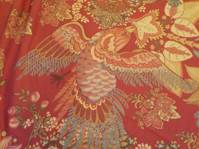 Pottery Barn Clara Duvet Full/Queen Birds Paisley Floral 100% cotton-image