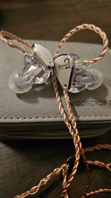 MOONDROP x Crinacle Blessing 2: Dusk 1DD+4BA In-ear Headphone Bundle-image