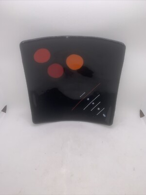 Black Square Studio Art Platter-image