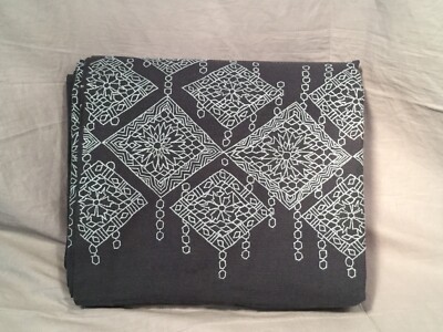 Pottery Barn Lucia Embroidered Drape 108” Curtain Panel-image