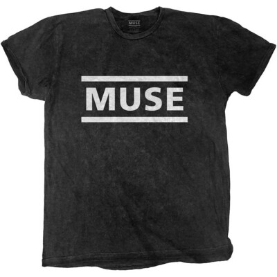 Muse - Logo - Dip Dye Black t-shirt-image