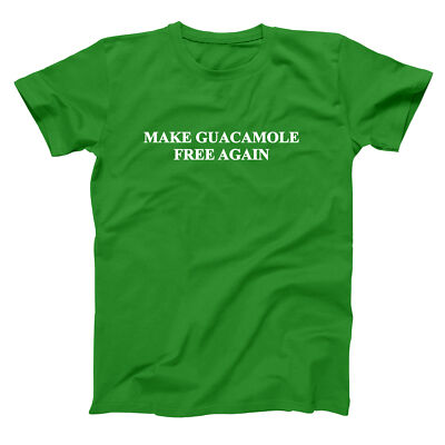 Make Guacamole Free Again  Funny Chipotle Guac Dip Green Basic Men's T-Shirt-image