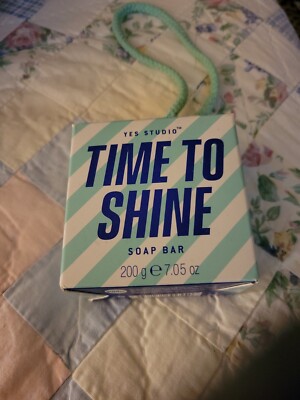 Yes Studio Time To Shine Pear Soap Bar on a Rope  7.05 Oz-image