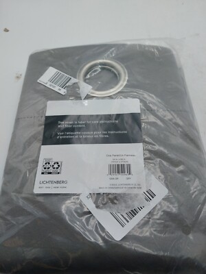 Sun Zero Panel Curtain Grommet 54in x 84in Gray-image