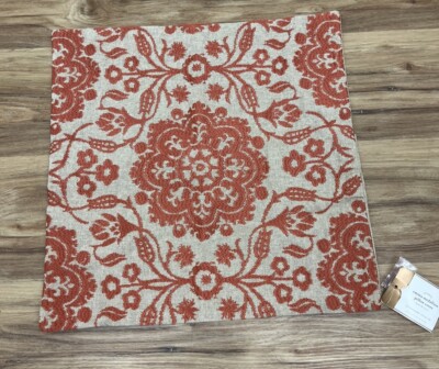 Pottery Barn Emma Medallion Accent Pillow Cover 18x18”-image