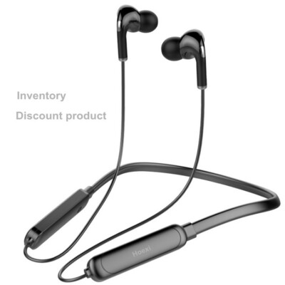 Built-in Remote Sweatproof True Wireless Bluetooth Headphones Mic Stereo Black-image