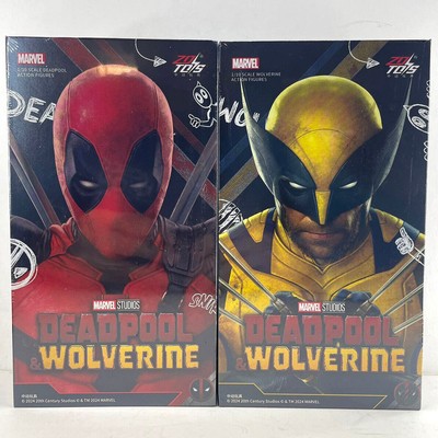 US！Deadpool & Wolverine Action Figure From Marvels Deadpool Wolverine Movie New-image