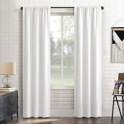 Bergen Theater Extreme 100% Blackout Rod Pocket Curtain Panel, 40