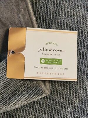 Felix Pillow Cover Pottery Barn Flagstone 20 x 20 in-image