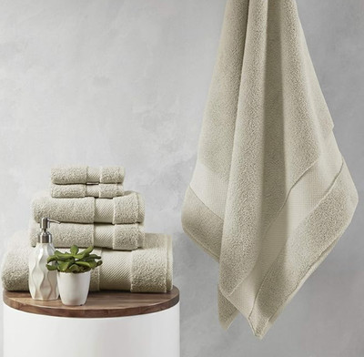 Madison Park Splendor 1000gsm 100% Cotton 6 Piece Towel Set - All NWT-image