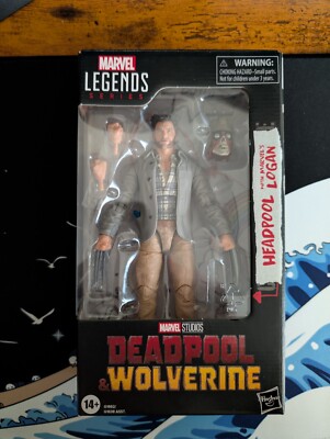Marvel Legends Deadpool & Wolverine Logan with Headpool Action Figure Hasbro New-image