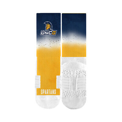 Strideline UNC Greensboro UNCG NCAA Licensed Crew Socks - Dip Dye-image