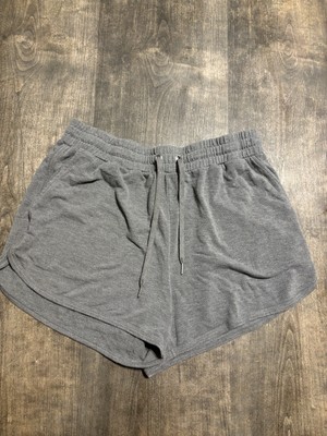 Women’s Dip Comfy Grey Shorts With Pockets Size Large -image