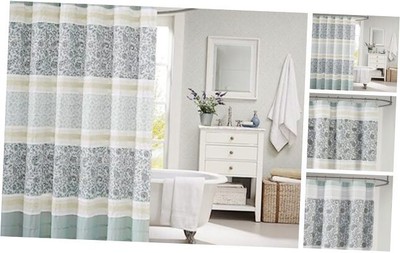  Dawn Modern Cotton Fabric Shower Curtain, 72