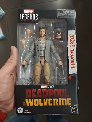 Hasbro Marvel Legends Deadpool & Wolverine HEADPOOL With Marvels Logan 6