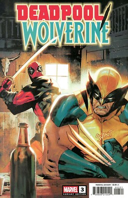 DEADPOOL WOLVERINE #3 DE LATORRE VARIANT NM X-MEN LOGAN VS WADE MARVEL COMICS-image