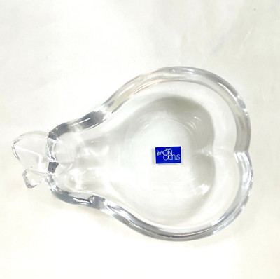 Studio Nova Japan Crystal Pear Dish 5X3.5