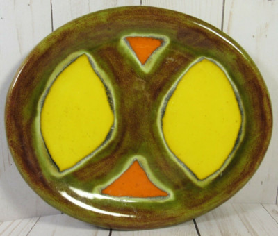 Studio Art Pottery Plate 7 