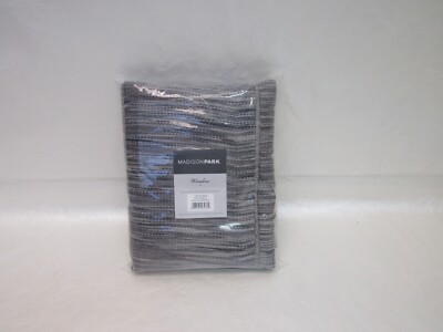 Madison Park Cameron 50″ x 84″ Curtain Panel Grey T4103448A-image