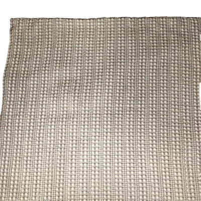 Pottery Barn Euro Pillow Sham Gray Textured Zip 24x24 inches Cotton Modern-image