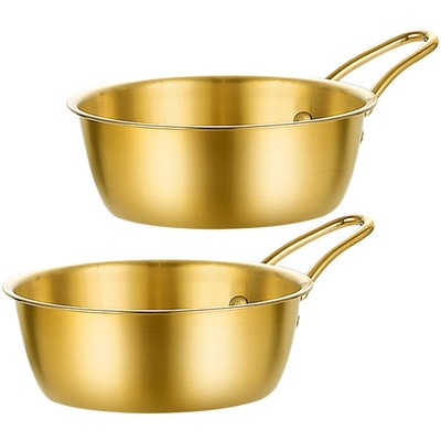  2 Pcs Wine Container with Handle Ramen Bowls Dip Cup Large Serving-image