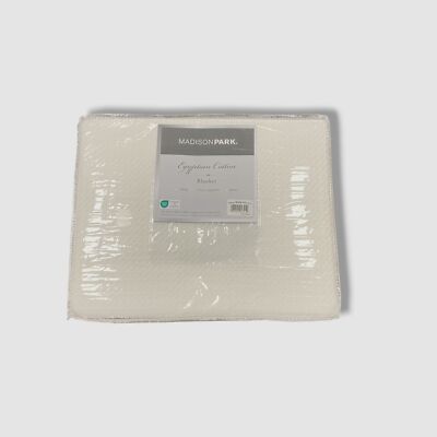 Home Essence White Egyptian Cotton Solid Bedding Blanket-Full/Queen-image