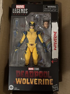 Hasbro Deadpool Wolverine Marvel Legends Hugh Jackman 6” Movie Figure In Stock-image