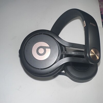 Rare Beats by Dr. Dre Mixr Mixer Headphones Black/ Rose GoldLimited Edition-image
