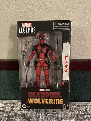 Marvel Legends Series Deadpool & Wolverine - Deadpool and Action Figure Lot (2)-image