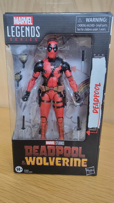 Marvel Legends Series Deadpool & Wolverine 6 Inch Deadpool Action Figure 2024-image