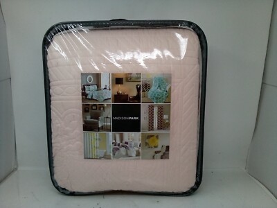 Madison Park 3-Pc. Quilt Set, King/Cal King Color Pink Coverlet-image
