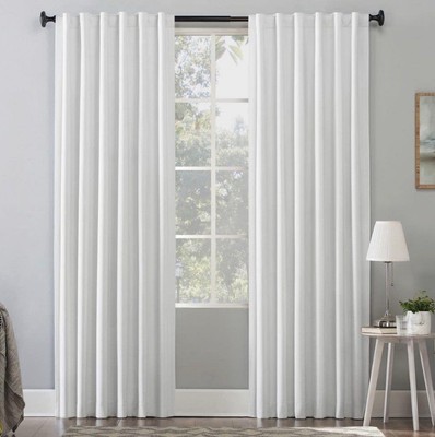 Sun Zero Amherst Velvet 50 x 96 Thermal Blackout Curtain Panel Pearl (two packs)-image