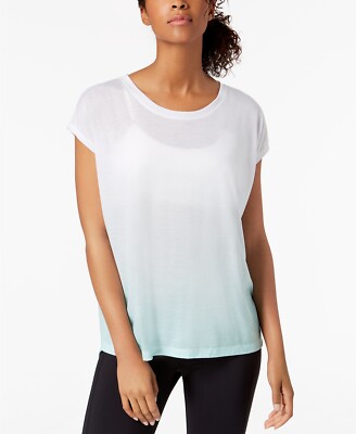 Ideology Womens Dip Dyed T-Shirt X-Large Size-image