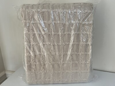 Pottery Barn Linen Arlette Cotton Duvet Cover 2 Piece Set New Twin-image