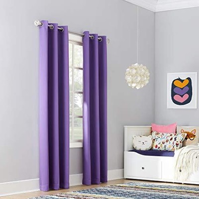 Riley Kids Bedroom Blackout Grommet Curtain Panel 40