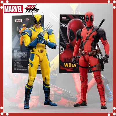 ORIGINAL ZD Toys Deadpool and Wolverine Complete PVC Figure Toy Model-image
