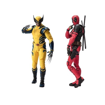 Deadpool & Wolverine set of 2  S.H.Figuarts Action Figure PSL japan fs Bandai-image