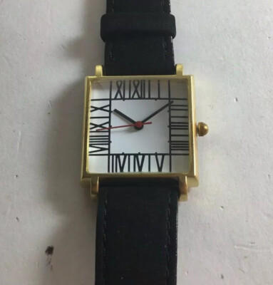 Vintage ACME Studio CHARLES RENNIE MACKINTOSH “Mackintosh I” Wrist Watch NEW-image