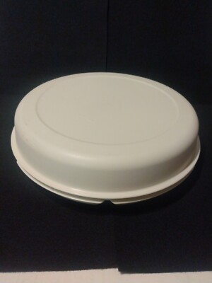 Vintage Tupperware Relish Vegetable Fruit Tray with Lid  & Dip Bowl 1665-3-image