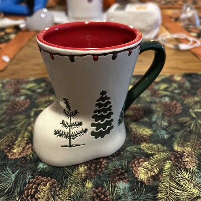 Potters Studio Boot Shaped Whimsical Embossed Design-image