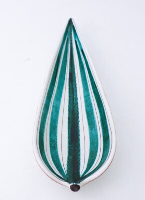 Serving Dish - Stig Lindberg - Gustavsberg Studio - Faience - Mid 20th Century-image