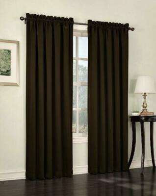 Sun Zero Barrow Rod Pocket Curtain Panel 54