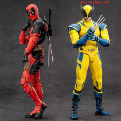 ZD Toy 1:10 Scale Marvel Wolverine & Deadpool Action Figure 7