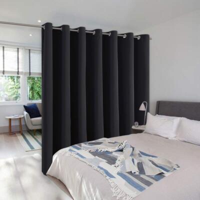 NICETOWN Halloween Room Separating Divider Room Divider Curtain Screen Partit...-image