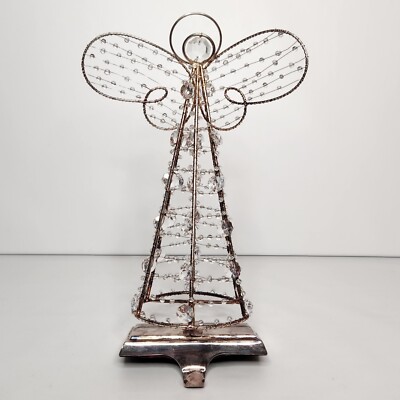 Pottery Barn Chandelier Angel Christmas Stocking Holder 12