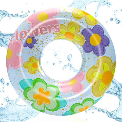 Polar Dip Pool Floats Rings for Adults – Fun Swimming Pool Ring for Pool Part...-image
