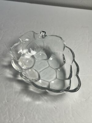 Studio Nova Grape Shaped Small Glass Candy Dish, 5.5” X 4”-image