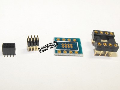 2x SMD to DIP 8 convert DIY kit，-image