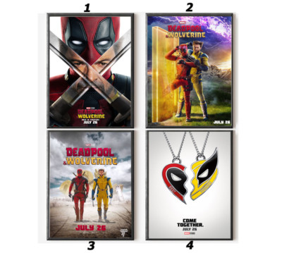 Deadpool and Wolverine Movie 2024 Poster, Deadpool & Wolverine Movie Poster-image