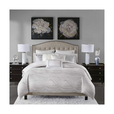 MADISON PARK SIGNATURE Hollywood Glam Cozy Comforter Set - All Season Bedding...-image